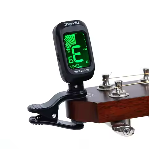Folk Acoustic Guitar Tuner Violin Ukulele Bass Electronic Tuning Tuner Stringed Musical Instrument A