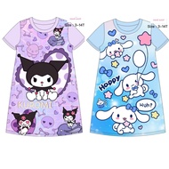 [READY STOCK] Cuddle Me Design Pyjamas Dress