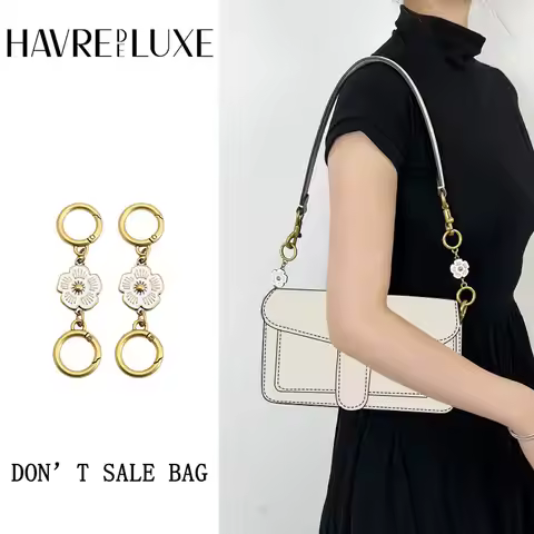 HAVREDELUXE Metal Chain For Coach Tabby26 Armpit Bag Extension Chain Sakura Extension Chain Bag Stra