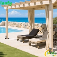 LANFY Post Support Bracket, Heavy-Duty Black Deck Railing Support, Exterior Structures 4x4 Inch/6x6I