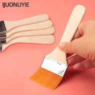 IJUONUYIE Hair Painting Brush, Wood Handles Watercolor Paint Drawing Oil Paint Brush,  Multifunction