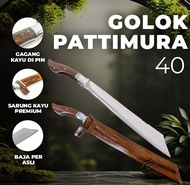 Golok Kebun Pattimura 40 panjang Multifungsi Asli Ciwidey Bahan Baja Per I Juragan Pisau