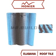 MONIER Atlantic Blue Elabana Tropical Tiles Special Colour Concrete Tiles Atap