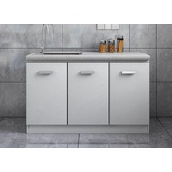 Kitchen Cabinet Collection -  Solid Wood Marble Quartz Stone Rock Top Glass Waterproof Oil Proof Easy Clean Durable