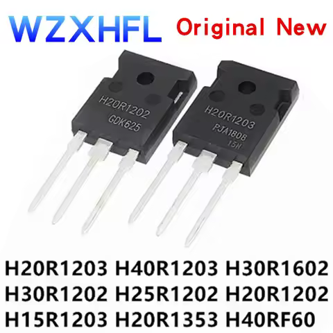 5Pcs H20R1203 TO-247 IHW20N120R3 H40RF60 IHW40N60RF H40R1203 H30R1602 H30R1202 H25R1202 H20R1202 H15