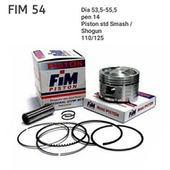 PISTON KIT SMASH SHOGUN 110 125 FIM IZUMI FIM 54 SEHER SMASH SPAREPART MOTOR TERMURAH