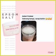 ۩ ◱ ▯ RYX SKIN DERM EXFOLIATOR EPSOM SALT BODY SCRUB