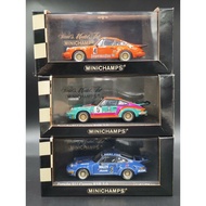 Mini Cut Minichamps 1: 43 Scale Porsche 911 (930)#4 Wild Grid Painting Porsche 911 (930)#5 Power Coa