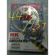 KAWASAKI Z1000 RK 525 SPROCKET CHAIN SET