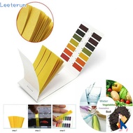 LEETERUN 80 Strips/pack Professional PH Test Strips, Indicator Paper Acidic Alkaline Litmus Tester P