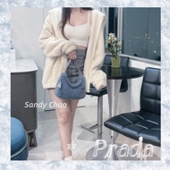 ෆ Prada 絨毛hobo腋下包