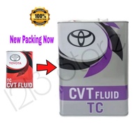 ORI TOYOTA CVT TC AUTO GEAR OIL 4 LITER WISH ESTIMA ALPHARD ALTIS VELLFIRE CALDINA JAPAN ORIGINAL AT