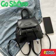 Backpack ImportedWanita Women's Mini Leather Backpack Korean Style Imported Backpack BK25 - BK25-PIN