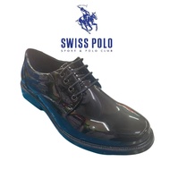 Swiss Polo Original Men’s Formal Shoes PVC Big Size 39-48 / Kasut Formal PVC Kilat Lelaki Besar