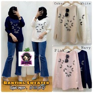 Knitting Sweater Twigs