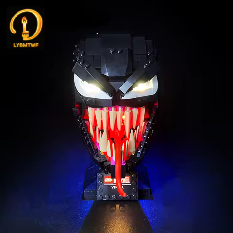 LED Lighting Kit Compatible with Lego 76187 Venom Building Blocks Model(NOT Include The Model Bricks