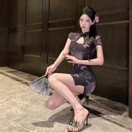 cheongsam muslimah plus size cheongsam cheongsam dress New Chinese Style Retro Chinese Style Improve