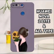 G59 - HUAWEI NOVA 2 LITE Silicone - HUAWEI NOVA 2 LITE pro camera Softcase - GIRL'S Motif - Flexible
