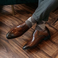 Giày tăng chiều cao LAFORCE da bò cao cấp GCLAXL911-A6-N