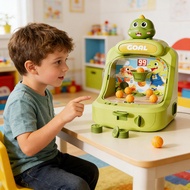 RI Cartoon Animal Basketball Shoot Game with Score Display Mini Basketball Shoot Arcade Machine Tabl