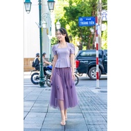 XHM peplum shirt A649