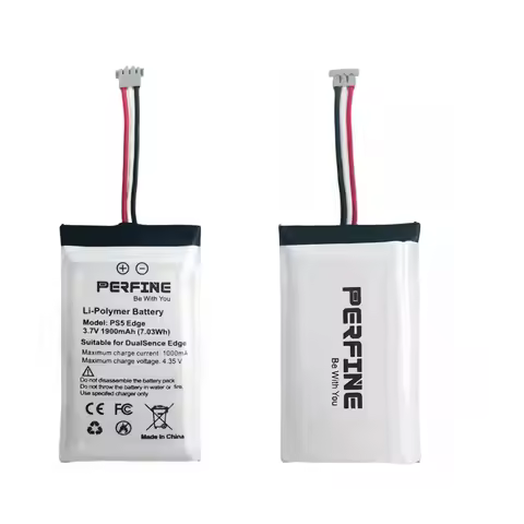 2pcs Perfine Battery BAGP1001 1900mAh PS5 Edge for SONY DualSense Edge PlayStation 5 Edge, Shipping 