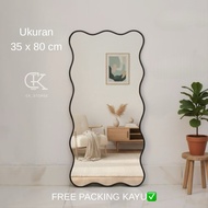 Latest Aesthetic Wavy Mirror Hanging Mirror/ Bedroom Mirror/