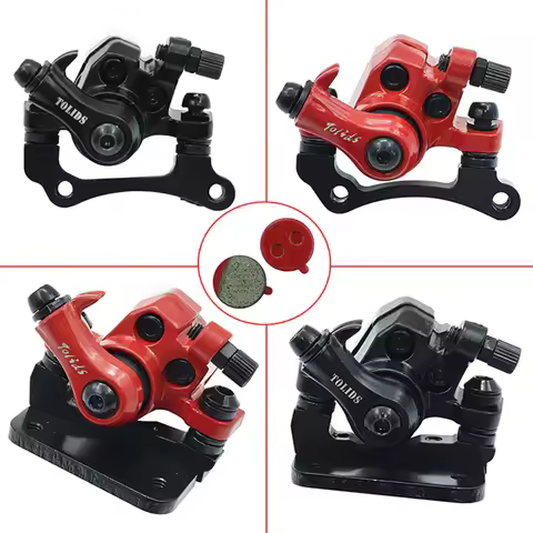 KuGoo M4 and M4 Pro electric scooter iron disc brake caliper folding scooter front and rear wheel br