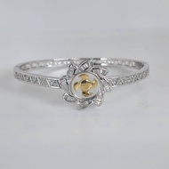 Shakongmu Windmill Bracelet Silver Baguette Diamond Luxurious Design