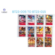 [LF] DIGIMON CARD GAME BT-23 : HACKERS'S SLUMBER / SINGLE CARDS / BT23-005 ~ BT23-015