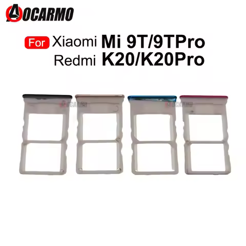 1Pcs Sim Tray For Xiaomi Redmi K20 Pro SIM Card Slot For Mi 9T Pro Replacement Parts