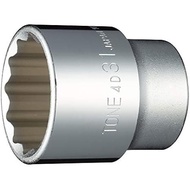 TONE socket 12 angles HP4D-31 insertion angle 12.7mm 1/2" width across flats 31mm