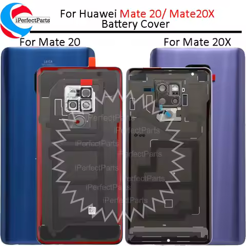 Back housing For Huawei mate20 Mate 20 X Battery Glass Back Cover Case for Huawei Mate 20 Mate 20x B