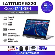Dell Latitude 5320 | I7 11th Gen | 16GB RAM | 1TB SSD |  Touch n Flip Laptop | 2 Year Warranty