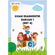 7 SET KERTAS UJIAN PERSEDIAAN KEMASUKAN TAHUN 1 2026