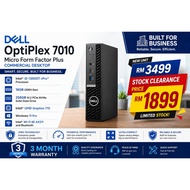 Dell Optiplex 7010 Micro Form Factor Plus commercial desktop   (i5-13500T vPro/16GB RAM/256G SSD/W11