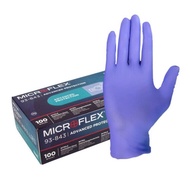 Ansell 93-843 Disposable Nitrile Powder-Free Gloves Wear-resistant and durable laboratory housekeepi