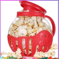 Popcorn Maker Microwave Snack Popcorn Air Poppers 2.25 Quart Popcorn Bowl Borosilicate Kitchen Acces
