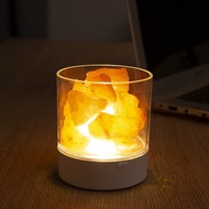 led light night lamp Salt Lamp Bedside Lamp Mineral Salt Lamp Night Lamp Bedside Ambient Lamp Flame 