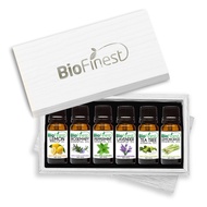 6 in 1 Pure Essential Oil Gift Set/ Starter Kit - Lavender/ Lemongrass/ Lemon/ Peppermint/ Tea Tree/ Eucalyptus