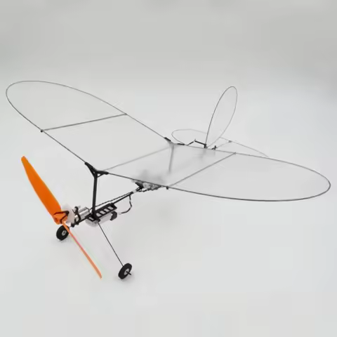 TY Model Black Flyer V1.1 Carbon Fiber Film RC Airplane Kit With Power System Radio Control Hobby In