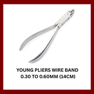 YOUNG PLIERS WIRE BAND 0.30 TO 0.60MM (14CM)