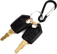 Cat Keys Caterpillar Heavy Equipment Key with Key Chain For Part Number 5P8500 (cat keychain)