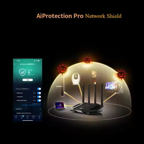 2026 NEW WiFi7 TUF GAMING BE 6500 Gaming Router Ai Router Home WiFi Random Group Routing HyperFibre 