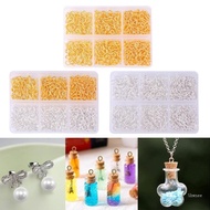 Shwnee 200Pieces Small Screw Eye Pin Pendant Eyelets Screw Eye Pin Screw Hook 3 Size