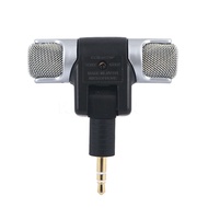 Mini Microphone Stereo Microphone Voice Mic 3.5mm For PC Laptop Universal Phone