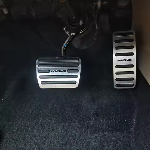 For MG MG4 EV 2022 2023 2024 Alumium Alloy Electric Gas Brake Pedal Cover MG 4 Accelerator Anti-Slip