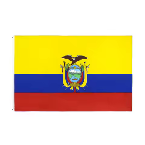 3x5Fts ECU EC Ecuador Flag Ecuadorian