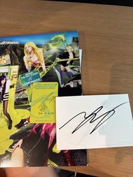 aespa 2nd Album Lemonade 簽名ningning想換winter