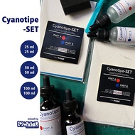 Cyanotipe Formula-SET PHOTO print | Cyanotype (Read Description) Sun Printing Blue Print